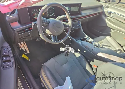 2025 Hyundai Sonata N Line z USA, uszkodzony, nr VIN KMHL54JC5SA507077